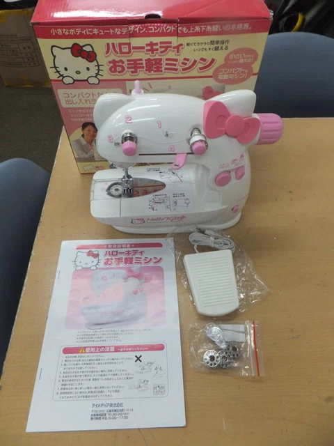 Used Eyemedia Hello Kitty sewing machine Energized OK