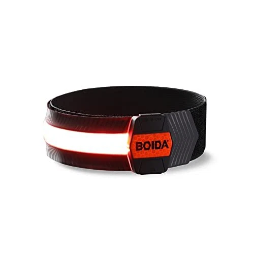 BOIDA LED Reflective Band 1pcs - High Visibility Gear for Running,Bike,