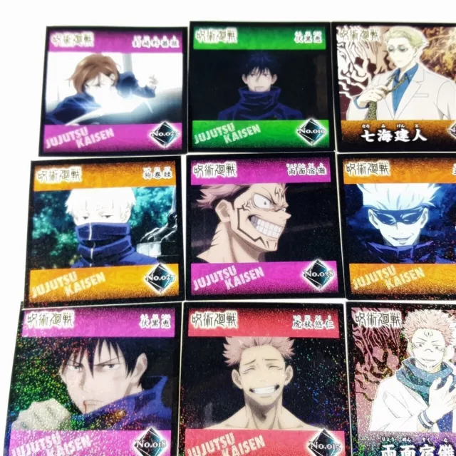 Colección de pegatinas de sello Jujutsu Kaisen, juego de 20 lotes Megumi... 2