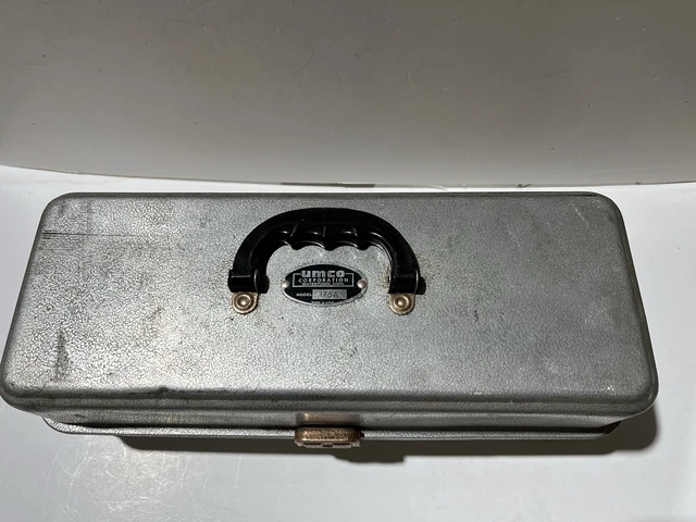 VINTAGE UMCO MODEL 175A Aluminum 3 Tray Tackle Box $19.99 - PicClick