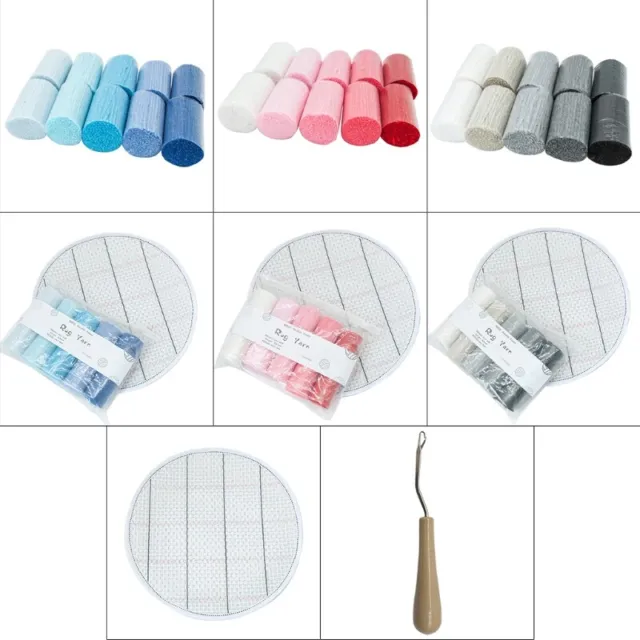 15 Assorted Colors Braid Yarn Crocheting for DIY Handcraft Cushion