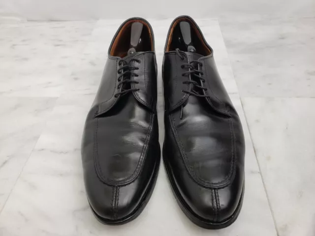 ALLEN EDMONDS Men's Shoes  LaSalle Black Leather Oxfords Lace Up Size 11.5 D