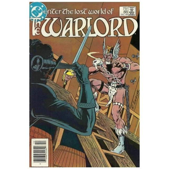 Warlord (1976 series) #88 Newsstand in Fine condition. DC comics [x&