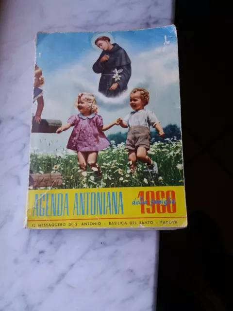 ***Vendo Agenda Antoniana Della Famiglia 1960 - Ottime Condizioni***