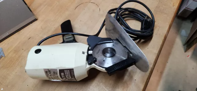Km RS-100 Octa 4" Round Knife 110 Volt Fabric Cutting Cloth Cutter Machine Blade