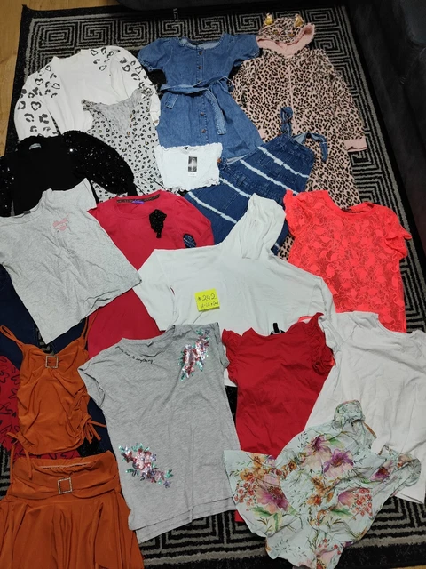 #242 Enorme pacchetto di vestiti per ragazze 11-12 anni GEORGE NEXT NUOVO LOOK M&S TU PRIMA