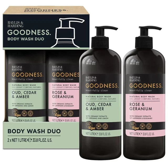 Baylis & Harding Goodness Oud, Cedar & Amber Hand Wash 500 Ml - View #13