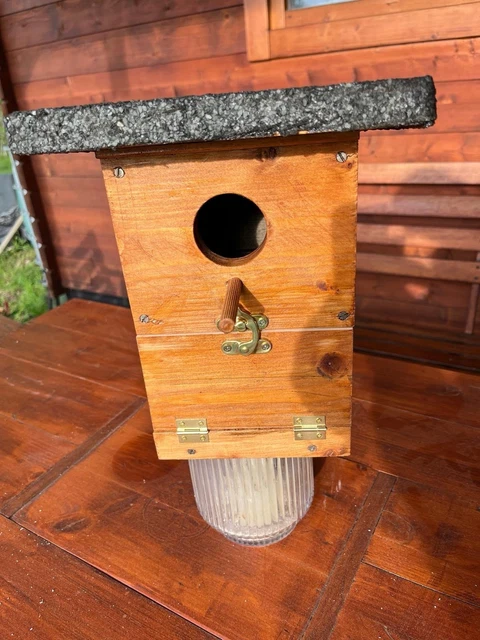 Casetta Per Uccelli GARDIGO In Legno | Nido Da Esterno Per Piccoli Uccelli 20x17x12 Cm - Foto 4