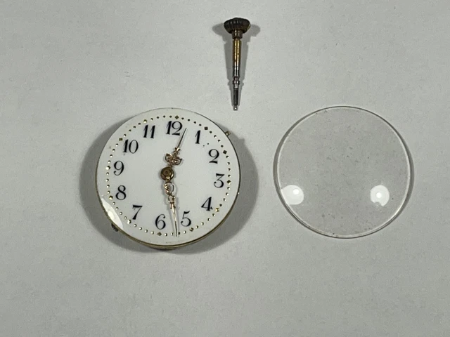 Ancien Mouvement de Montre Gousset à Réviser ou pour Pièce (8-38/P6/1