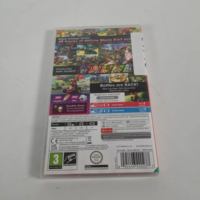 Mario Kart 8 Deluxe Nintendo Switch Video Game PAL 3