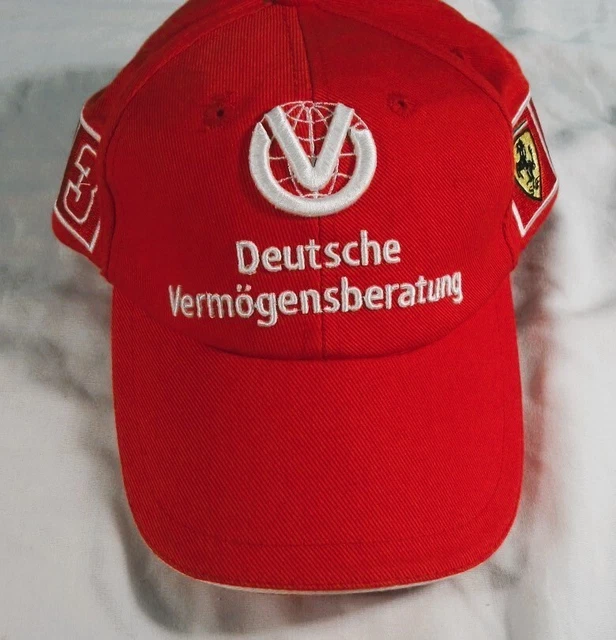 Michael Schumacher Collection Ferrari Cap, Deutsche Vermogensberatung, NWT