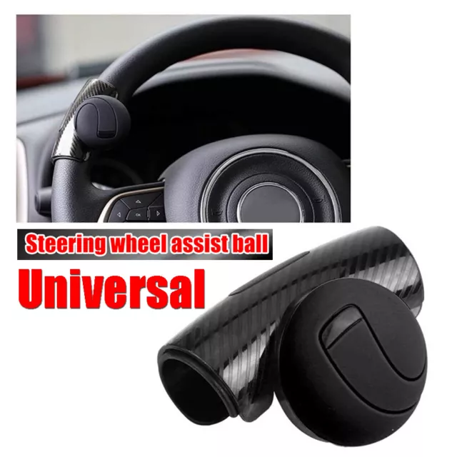 Universal Car Auto Steering Wheel Handle Aid Assist Booster Ball Spinner Knob 1x