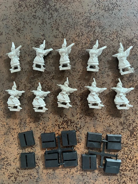 Warhammer 5x Dark Riders Elfe Noir - Citadel Metal OOP - Peint Pro - Daughters Of Khaine