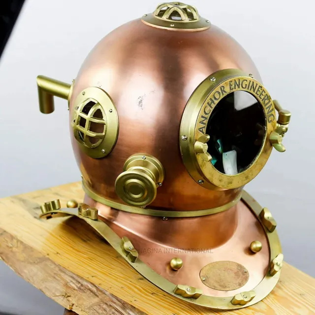 Antique Scuba Diving US Helmet Maritime Ship's Decorative helmet gift designer