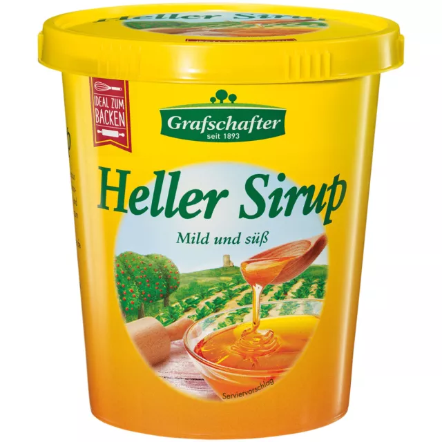 Grafschafter Heller Sirup Sonnenklar Mild Fein E Süss