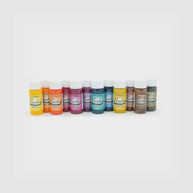 Bombay Ink 15ml 1/2 oz Set
