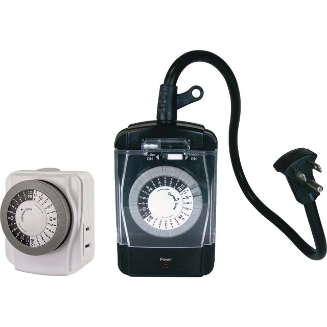 Juego de temporizador interior y exterior Prime 15A 125V TNO24I12 Prime TNO24I12 054732833764