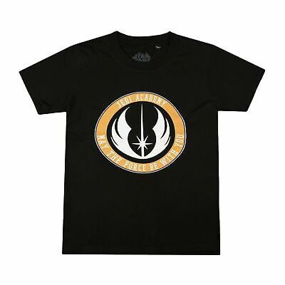 Star Wars Boys T-shirt Jedi Academy May The Force Be With You Kids Official