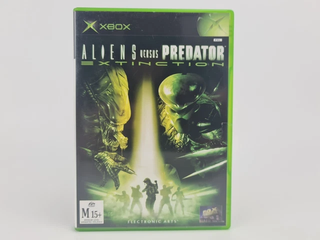 **EXTREMELY RARE** ALIEN Versus Predator: Extinction XBOX ORIGINAL EUR
