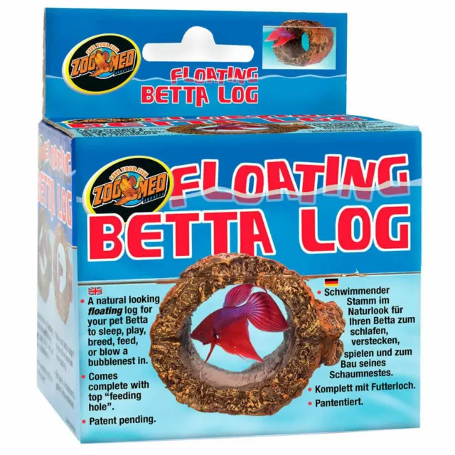 Zoo Med Betta Log & Floating Log Small / Large Aquarium Fish Tank Fighting Fish