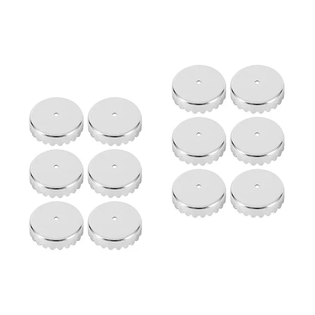 12 pcs Stainless Steel Magnet Soap Holder Caps Shower Bar Soap Holder Caps