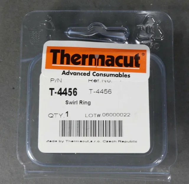 THERMACUT Plasma Cutter Part T-4456 Swirl Ring Qty. 1