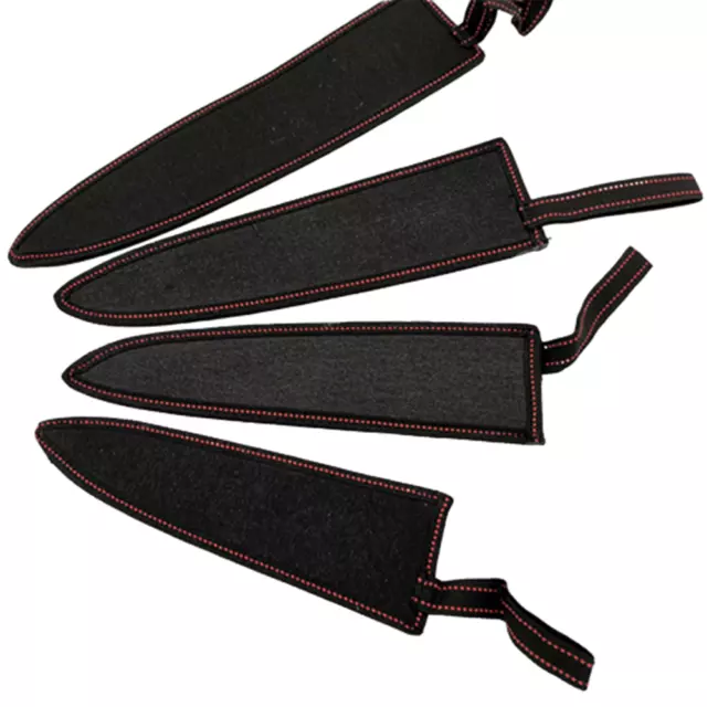 8 inch Chef Knife Blade Sheath Saya Tapered Guard Chef knife Case Cover Bag  Box