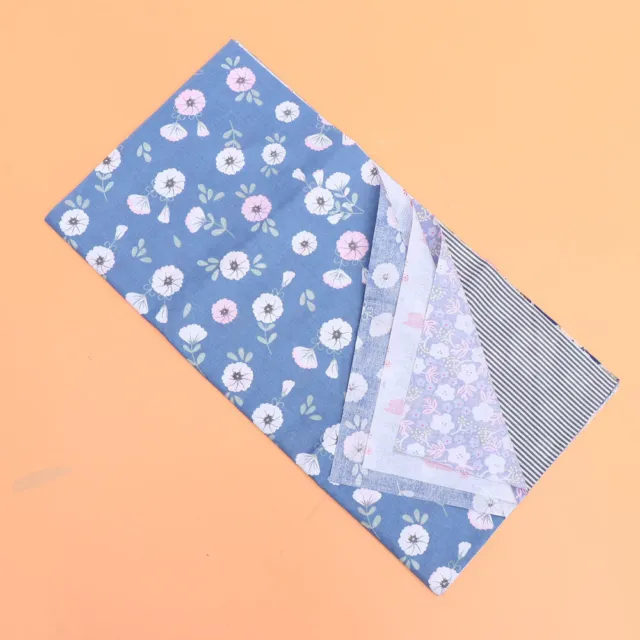 7 PCS Baby Patchwork Cloth DIY Fabric Craft Cotton Quilting Squares