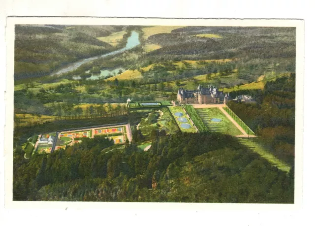 Asheville NC Biltmore House And Gardens Aeroplane View Vintage Postcards
