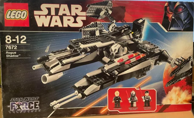 LEGO STAR WARS Set 7672 Rogue Shadow With Box and Instructions No Figs 75.00 PicClick UK