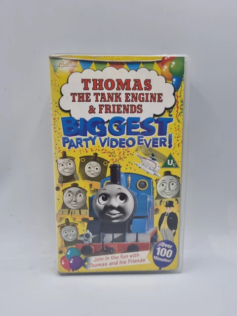 Thomas The Tank Engine And Friends - Biggest Party Video Ever! (VHS, 1998) Thomas The Tank Engine And Friends - Biggest Party Video Ever! (VHS, 1998)