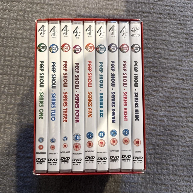 PEEP SHOW THE Complete Box Set Series 1-9 Comedy DVD Great