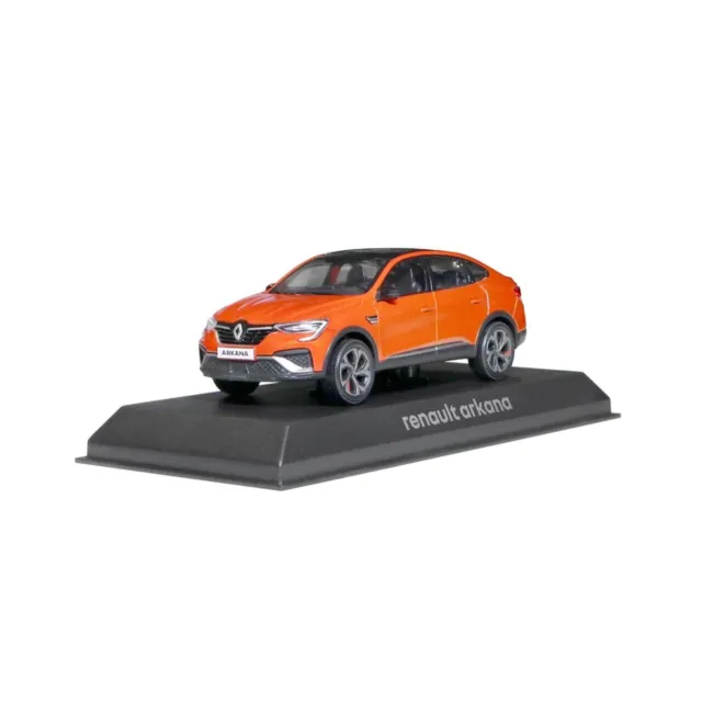 Renault Arkana RS Naranja-NOREV-Miniatura Oficial-Esc 1:43-Concesionario Oficial