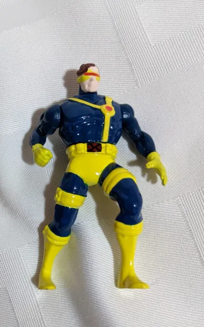 1994 Cyclops X-Men Steel Mutants 2-1/2" Diecast Poseable Action Figure