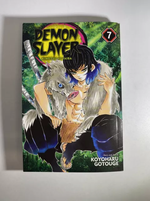 Demon Slayer Manga Volume 7 - English - Soft Cover - Like New