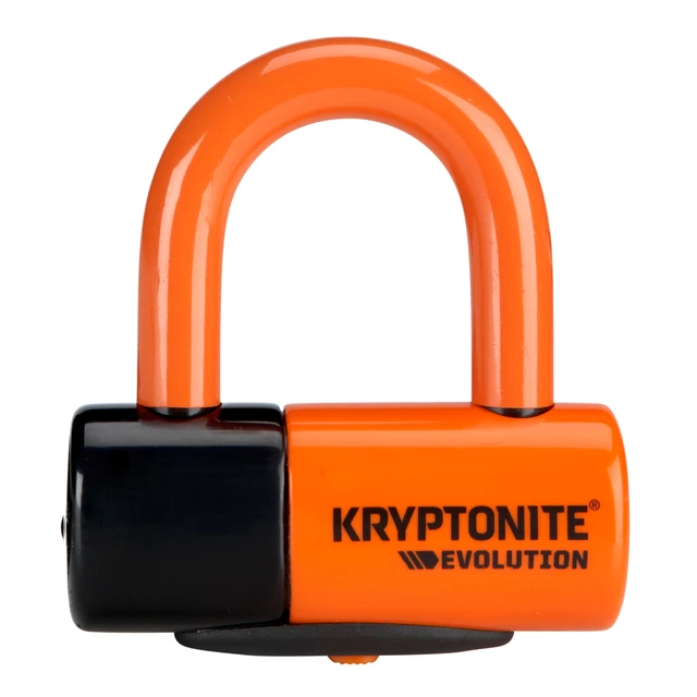 Kryptonite Evolution  Series 4 Disc Lock  Premium Packaging Orange 14 Millimeter 2