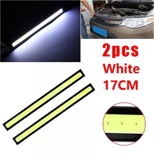 Wasserdicht Tag 17 cm Fahren LED Auto 2 Stück/Set Weiß Super Auto 12 V Lampe N