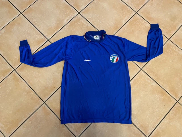Maillot Italie Football Signé Buffon - Diadora - Occasion Avec Autographe Original