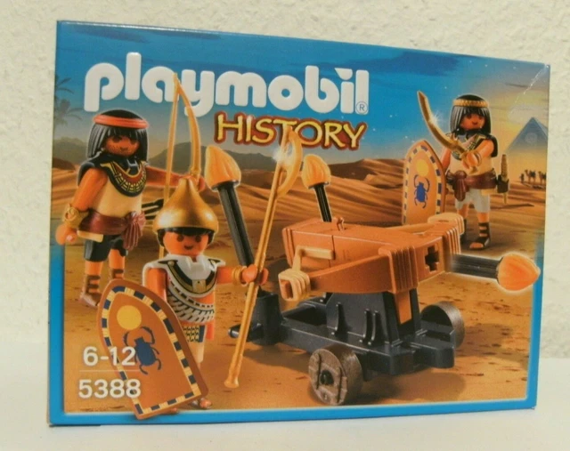 Playmobil History 5388 | Soldati Del Faraone Con Balista | Egizi | Nuovo - Foto 2