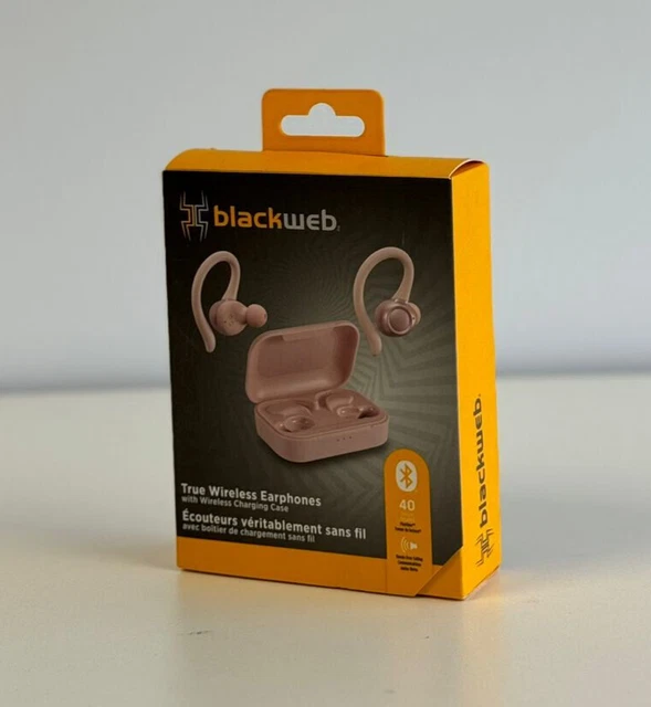 BLACKWEB TRUE WIRELESS Earphones Sport Hands-Free Calling Rose