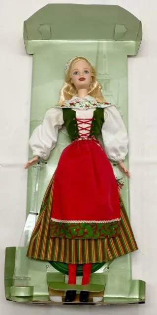 SWEDISH Barbie Dolls of the World Collector Edition Mattel 1999 *No Box - Read*