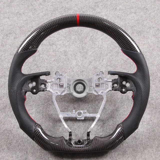 CARBON FIBER FLAT Sport Customized Steering Wheel for Toyota Camry