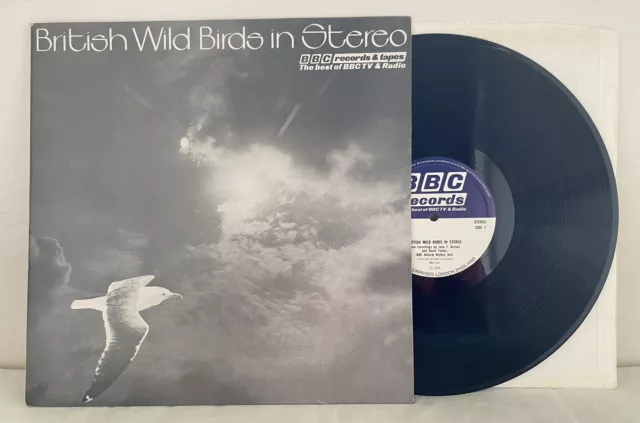 British Wild Birds In Stereo - Vinyl LP 1975 BBC Records REC 197 VG+VG+