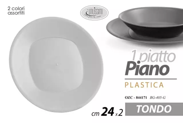 IDEA-STATION NEO PIATTO plastica 6 Pezzi, 17.5 cm, Colorati, Rigida, (z3Y)  EUR 20,37 - PicClick IT