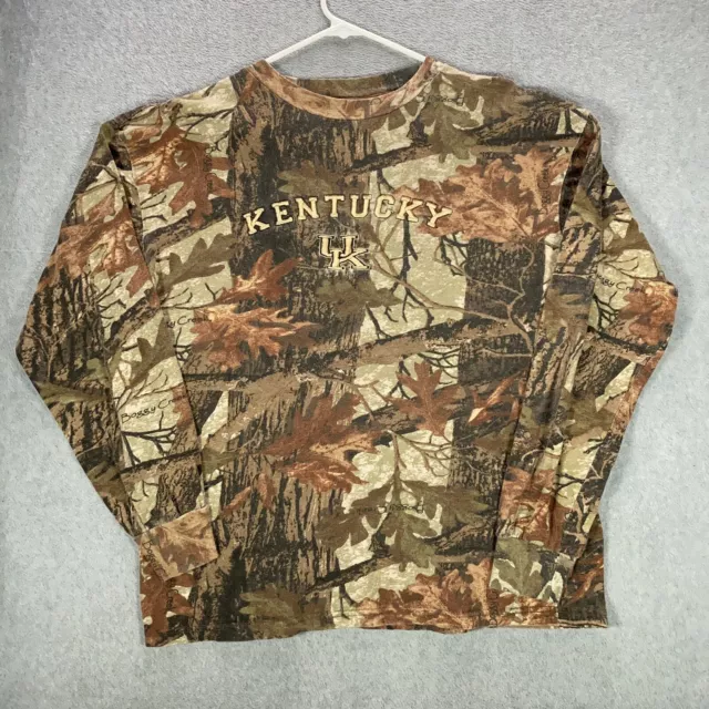 Boggy Creek Shirt Men's Extra Large University of Kentucky Camo Victory Sports