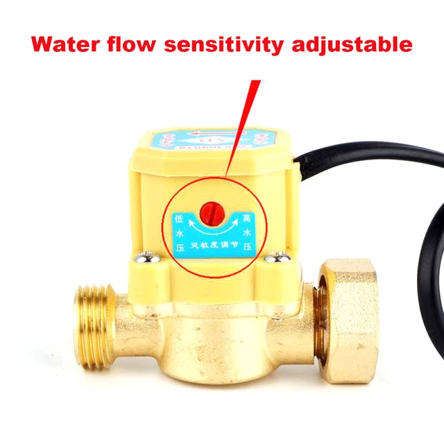 Accesorios de sensor de presión de control automático interruptor de flujo para bomba de agua interruptor de flujo doméstico