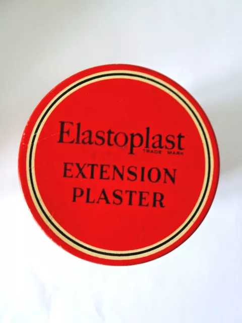 Elastoplast Extension Plaster Tin Empty Crosswise Stretch Smith Nephew HULL 2