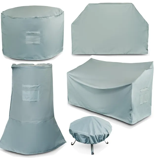 Large Round Waterproof Outdoor Garden Patio Table Chair Set Furniture Cover UK