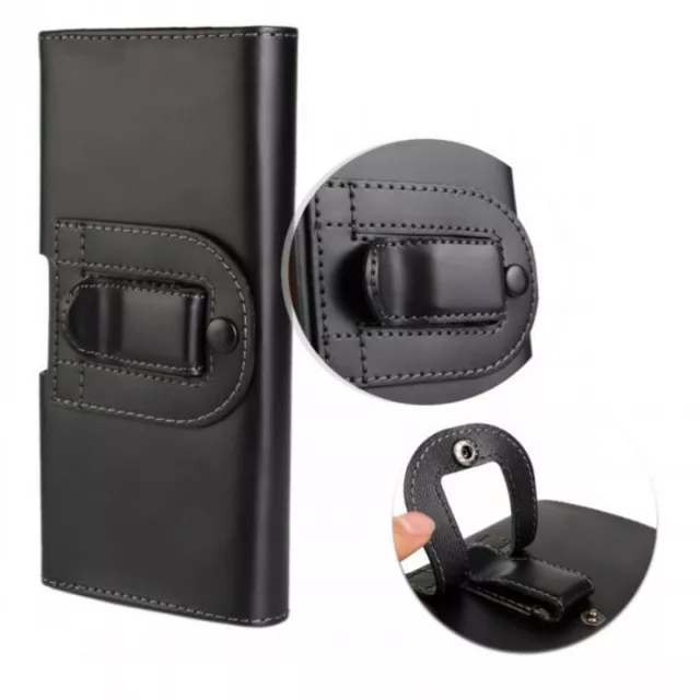 Leather Belt Clip Pouch Case Cover for Sony Xperia Z Z1 Compact G2 M8 S3 S4 S5
