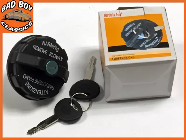 Locking Fuel Cap For Land Rover Defender 1998-2016 - Petrol & Diesel, Black